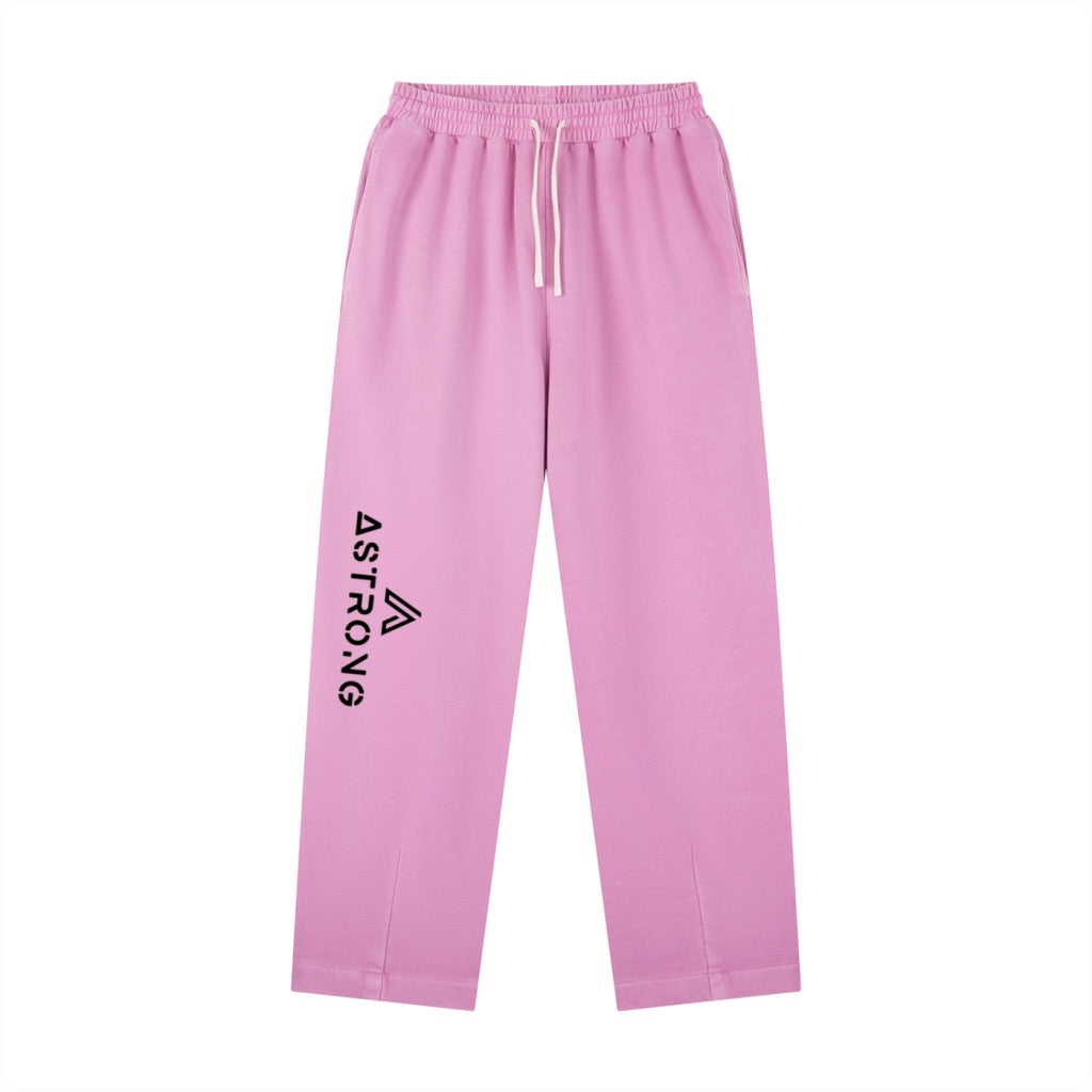 VINTAGE WASHED CROPPED SWEATSHIRT AND SWEATS SET