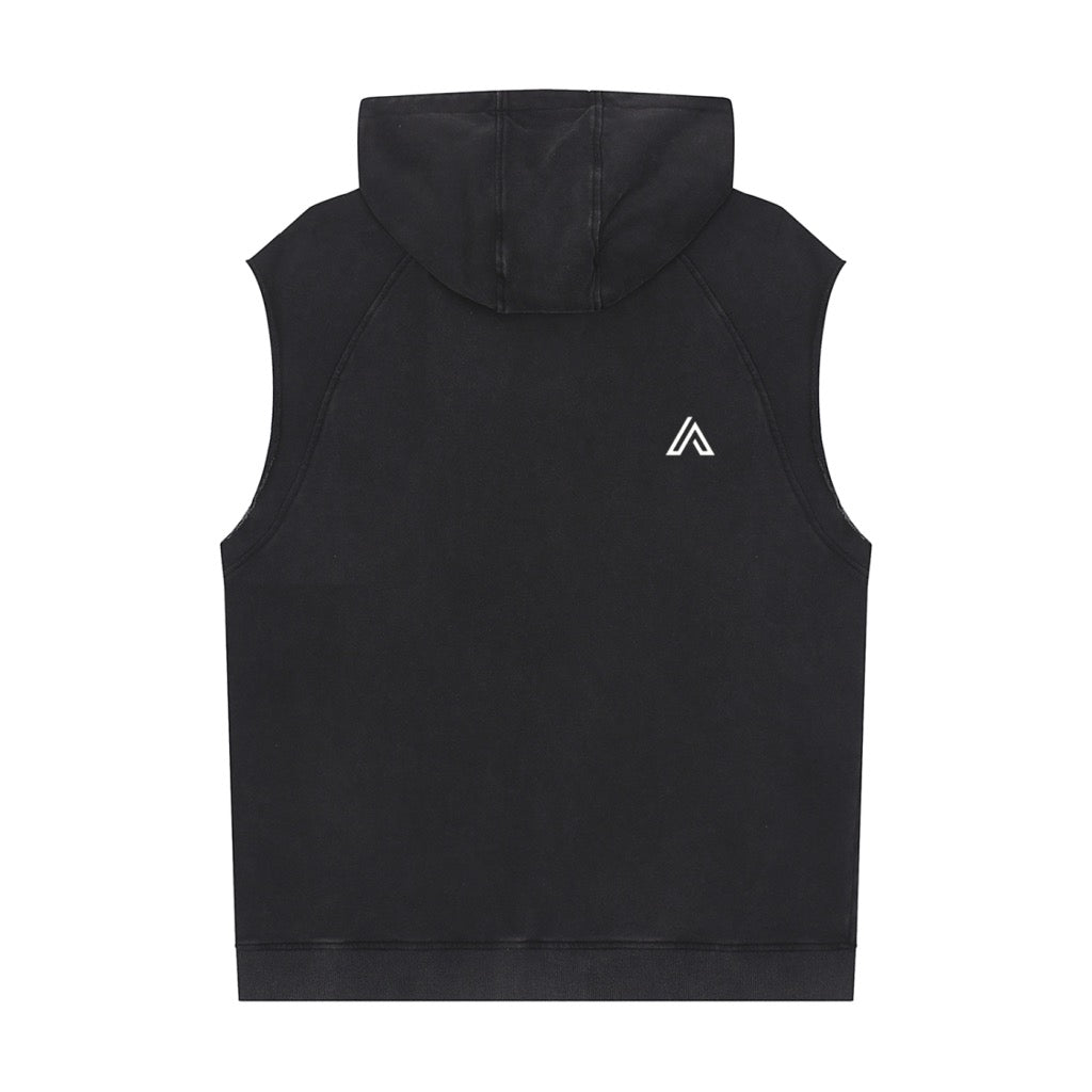 LIFTING SLEEVELESS HOODIE