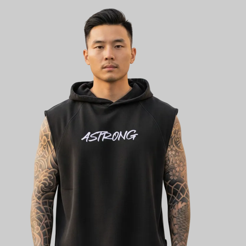LIFTING SLEEVELESS HOODIE