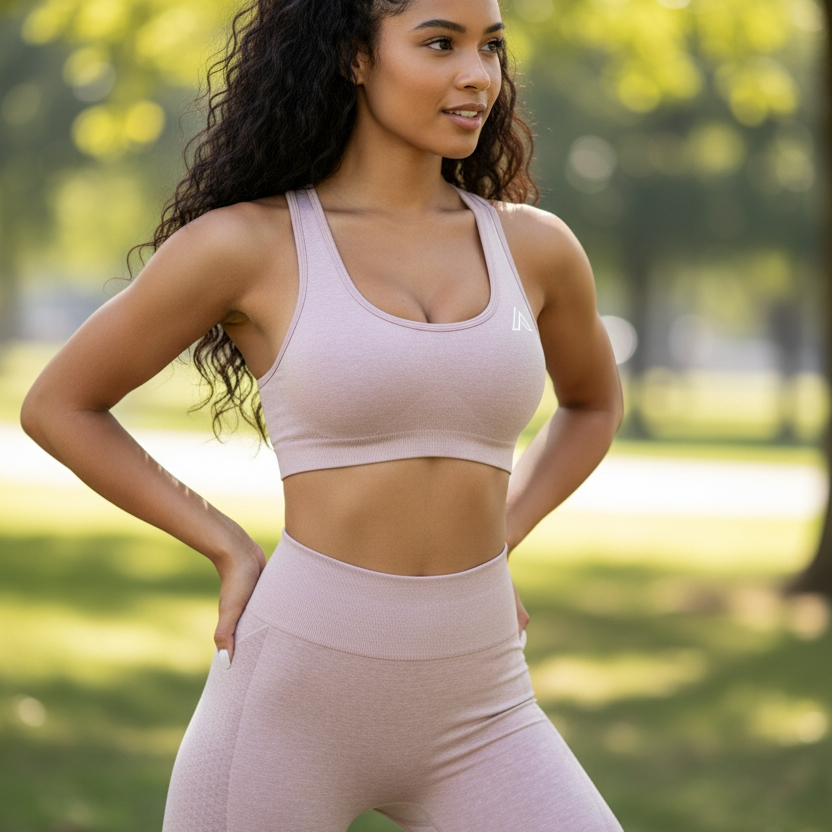 YOGA 2 PIECE SHORTS AND SPORTS BRA SET